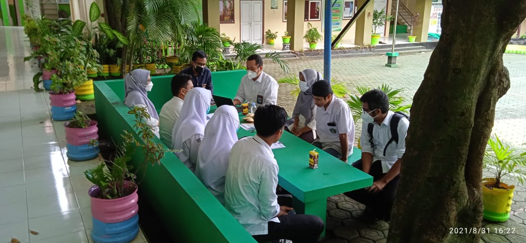 EVALUASI PIP 2021, BPKP MALUKU UTARA KUNJUNGI MAN 1 TERNATE