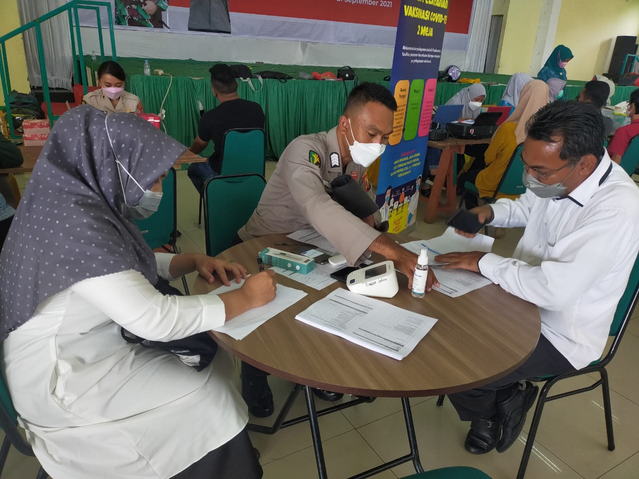 IKHTIAR MAKSIMAL PENCEGAHAN COVID-19, PTK MAN 1 TERNATE LAKSANAKAN VAKSINASI KEDUA