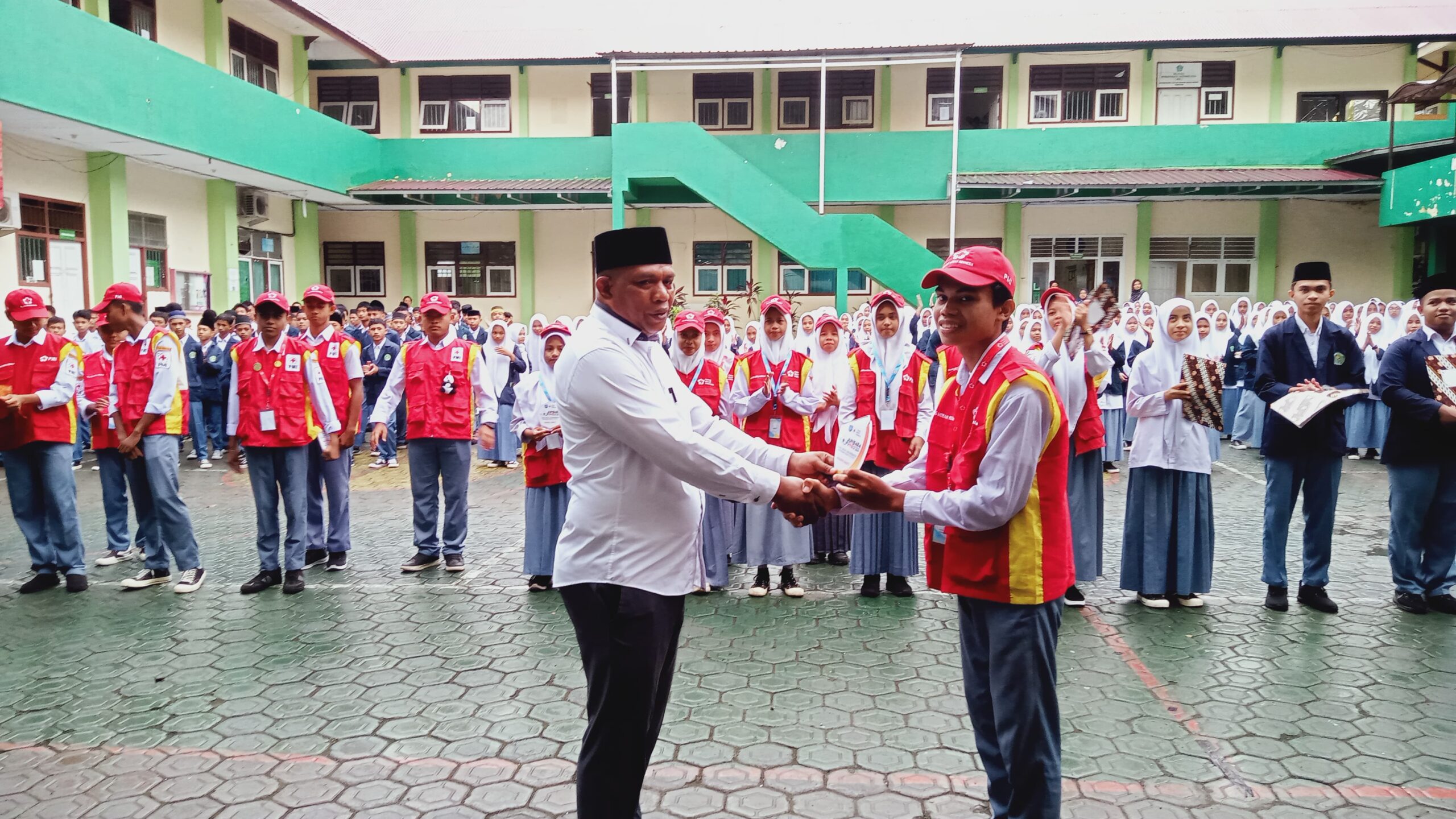 Sukses sebagai Kontingen Wira Terbaik 1, PMR Mansater diterima Kembali