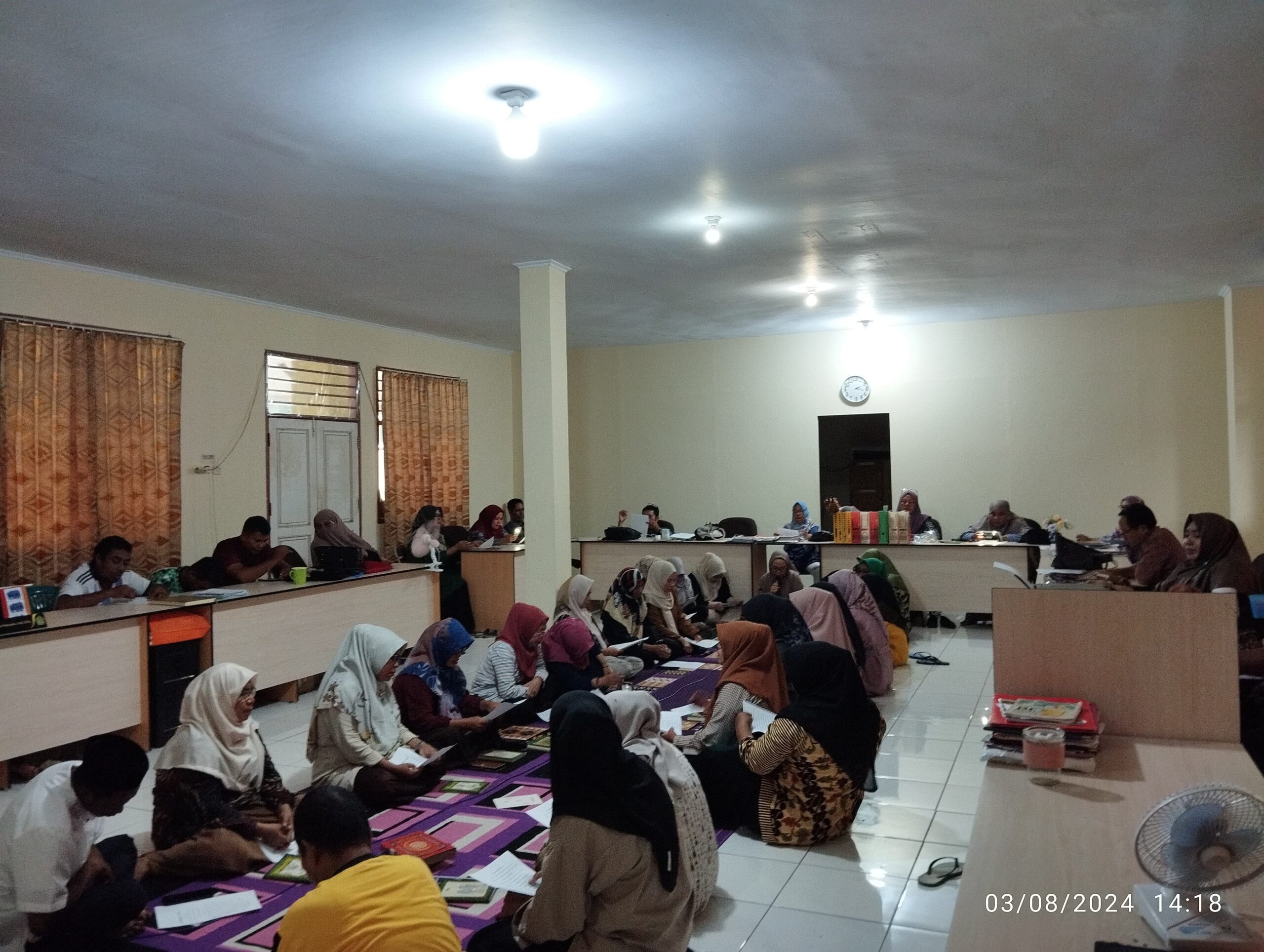 KEGIATAN PERDANA MAJELIS TAKLIM “SHAUTUL MAHMUDAH” MAN 1 TERNATE