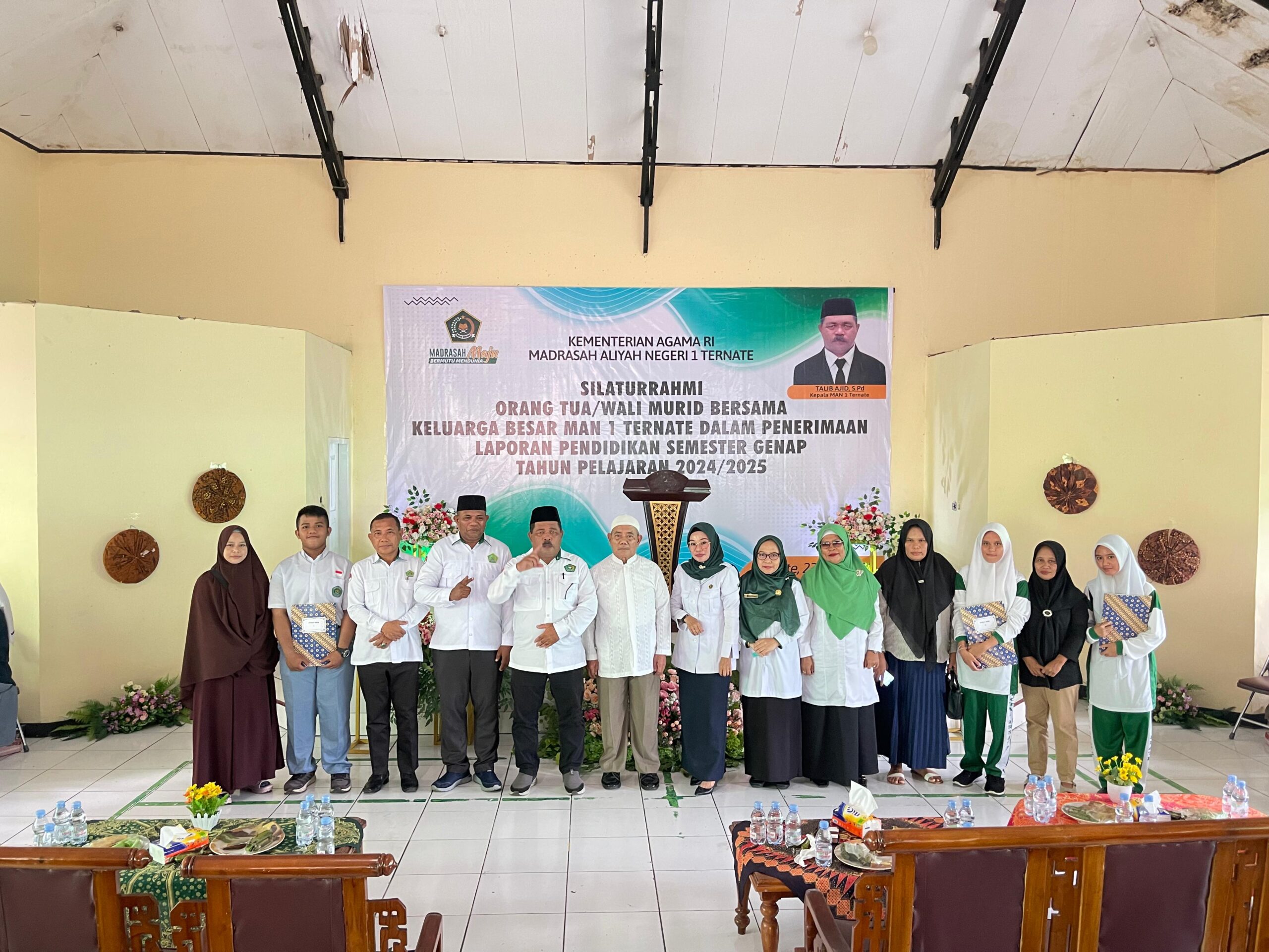 Gelar Silaturahmi Dalam Penyerahan Laporan Pendidikan